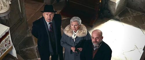 Hynek Cermák, Petr Nározný, and Dana Syslová in Poslední aristokratka (2019)