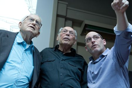 Irwin Winkler, Robert Chartoff, and David Winkler in The Gambler (2014)