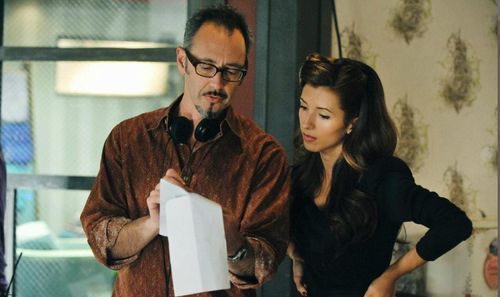 Lev L. Spiro and India de Beaufort in Jane by Design (2012)