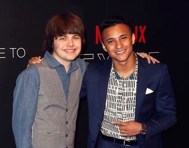 Brendan Meyer and Brandon Perea at the Netflix FYSee event.