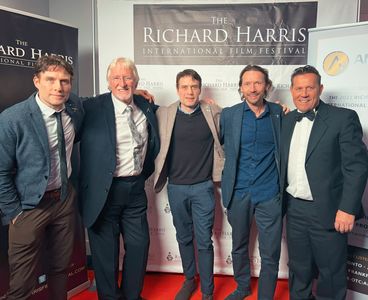 Director Ian Higgins, producer John A Dawson, director Dominic Higgins, producer Nigel Martin Davey and Eoghan Burke at 