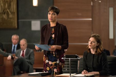 Cush Jumbo and Rose Leslie in The Good Fight (2017)