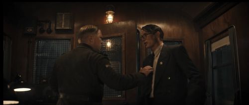 Actor Joakim Skarli & Mads Mikkelsen in Indiana Jones 5 The Final Destiny