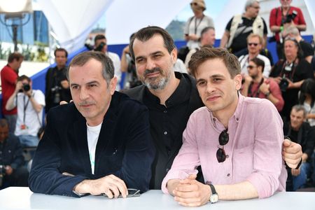 Kornél Mundruczó, Merab Ninidze, and Zsombor Jéger