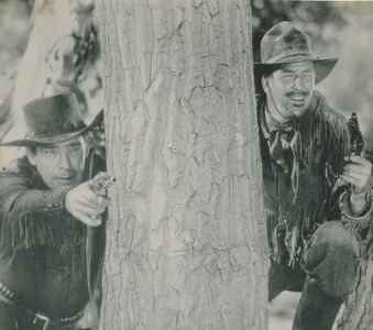 Lon Chaney Jr. and Don Terry in Overland Mail (1942)