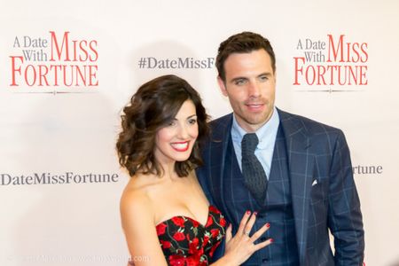 Ryan Scott and Jeannette Sousa at an event for A Date with Miss Fortune (2015)