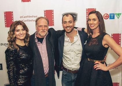 (From Left) Sandra DaCosta, Brian Carleton, Mike Donis and Jamie Elizabeth Sampson at the Canadian Film Fest for Late Ni