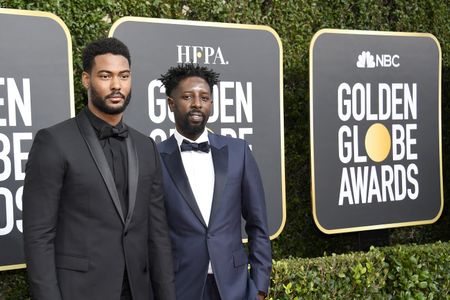 Ladj Ly and Djebril Zonga at an event for 2020 Golden Globe Awards (2020)