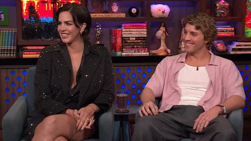 Katie Maloney and Lukas Gage in Watch What Happens Live with Andy Cohen: Lukas Gage & Katie Maloney (2024)