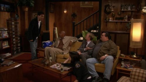 Neil Patrick Harris, Carla Toutz, Josh Radnor, Pedro Miguel Arce, and Mark Edward Smith in How I Met Your Mother (2005)
