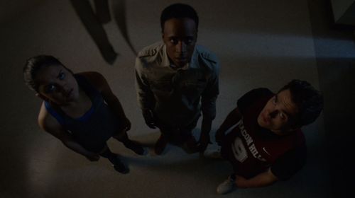 Dylan Sprayberry, Victoria Moroles, and Khylin Rhambo in Teen Wolf (2011)