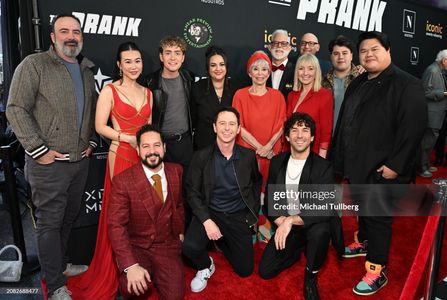 The cast of “The Prank” attends their red carpet premiere in Hollywood.