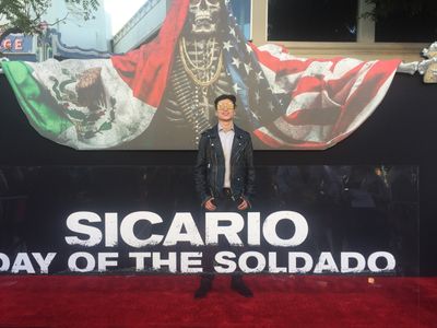 Elijah at the Sicario Day of the Soldado Premier