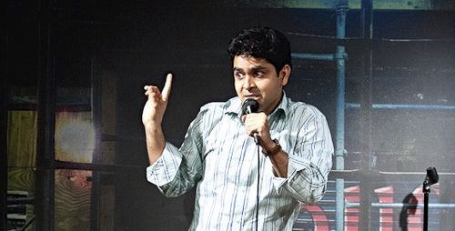 Ratnesh Dubey performs Stand Up at the Laugh Factory