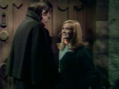 Nancy Barrett and Jonathan Frid in Dark Shadows (1966)
