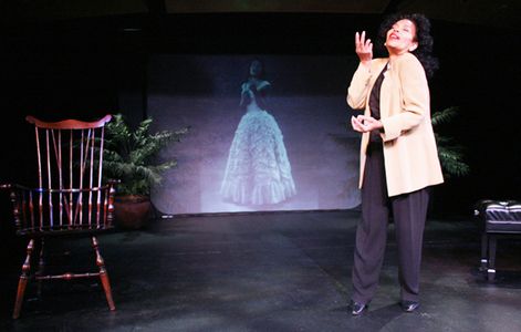 Tina Andrews as Coretta Scott King in her One-Woman show 