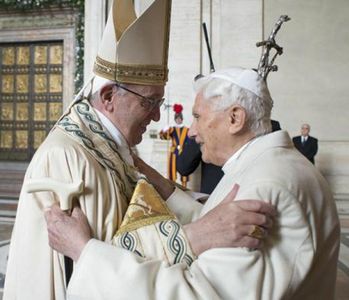 Pope Benedict XVI and Pope Francis in Frontline (1983)