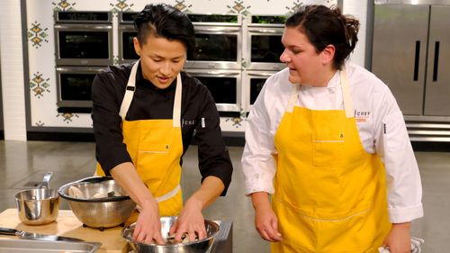 Gina Mustoe and Melissa King in Top Chef Amateurs (2021)