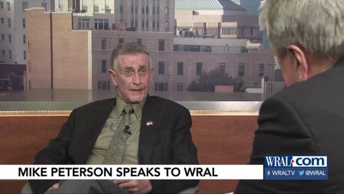 Michael Peterson and David Crabtree in WRAL on the Record (2009)