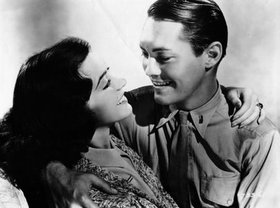 Richard Cromwell and Marsha Hunt in Come on, Leathernecks! (1938)