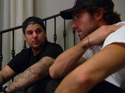 Brody Jenner and Rob Kardashian in Keeping Up with the Kardashians (2007)
