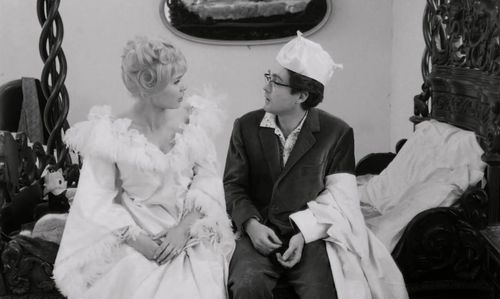 Michel Legrand and Corinne Marchand in Cléo from 5 to 7 (1962)