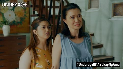 Sunshine Cruz and Elijah Alejo in Underage (2023)