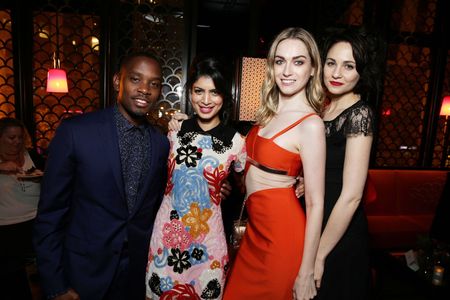 Aml Ameen, Tuppence Middleton, Tina Desai, and Jamie Clayton at an event for Sense8 (2015)