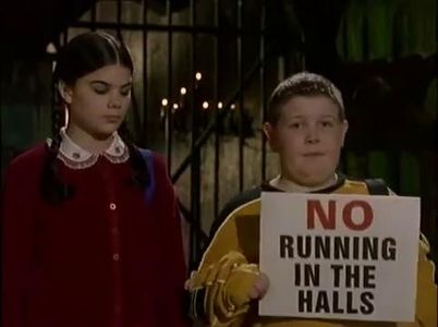 Nicole Fugere and Brody Smith in The New Addams Family (1998)