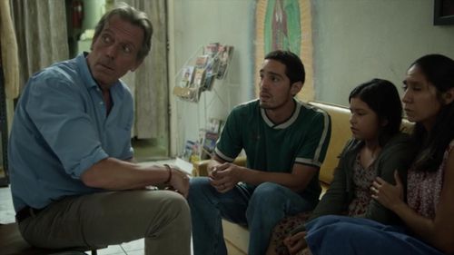 Still of Alejandro Barrios and Hugh Laurie in Chance