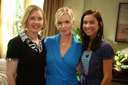 Jennie Garth, Ann Gillespie, and Jessica Stroup in 90210 (2008)
