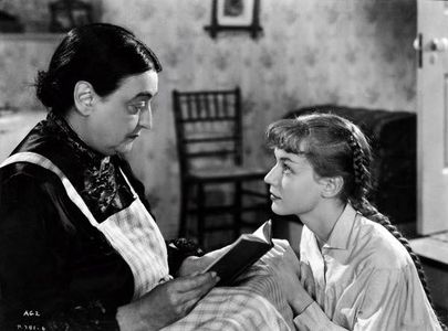 Anne Shirley and Helen Westley in Anne of Green Gables (1934)