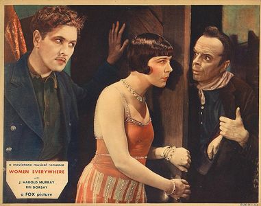 Clyde Cook, Fifi D'Orsay, and J. Harold Murray in Women Everywhere (1930)