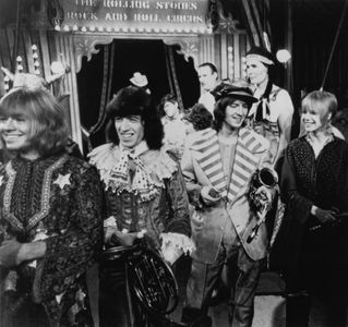 Eric Clapton, Marianne Faithfull, Brian Jones, Bill Wyman, and The Rolling Stones in The Rolling Stones Rock and Roll Ci