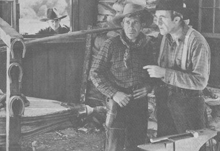 Ernie Adams, Ed Brady, and Bob Steele in Galloping Romeo (1933)
