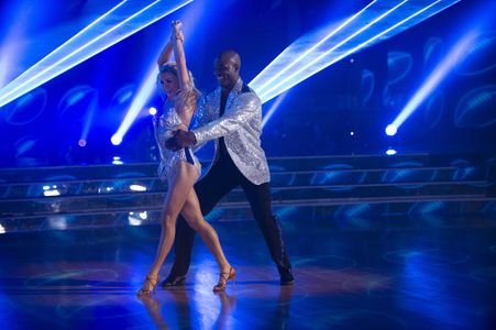 DeMarcus Ware and Lindsay Arnold in Dancing with the Stars (2005)