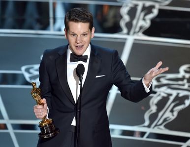 Graham Moore at an event for The Oscars (2015)
