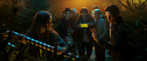 Christopher Leveaux, Ella Hunt, Ben Wiggins, Sarah Swire, and Malcolm Cumming in Anna and the Apocalypse (2017)