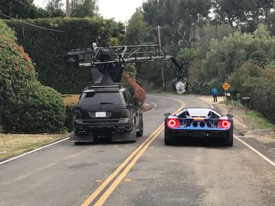 Driving for a Ford Super Bowl Commercial