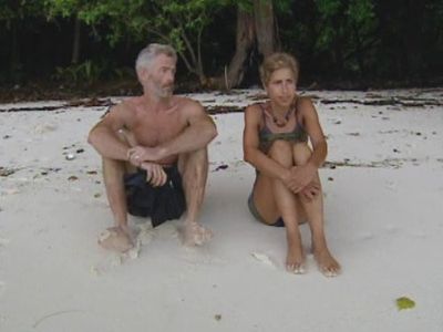 Tom Westman and Caryn Groedel in Survivor (2000)