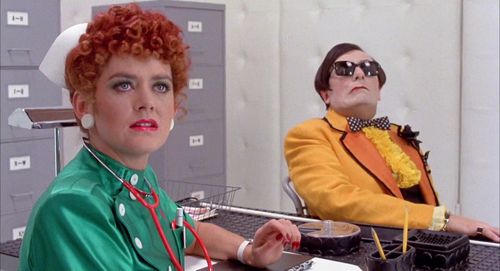 Barry Humphries and Patricia Quinn in Shock Treatment (1981)