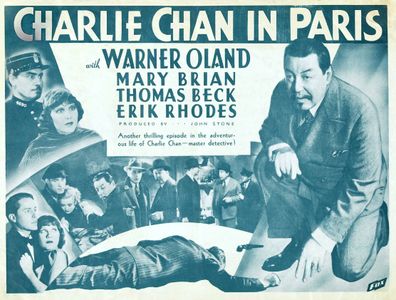 Dorothy Appleby, Mary Brian, Thomas Beck, and Warner Oland in Charlie Chan in Paris (1935)
