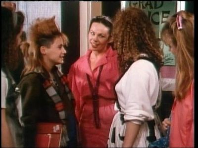 Maureen Deiseach, Michelle Goodeve, Amanda Stepto, and Nicole Stoffman in Degrassi High (1987)