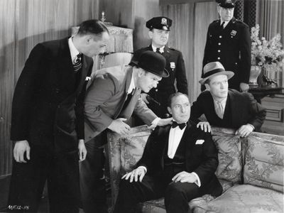 Lionel Atwill, Paul Hurst, Theodore Newton, and Lucien Prival in The Sphinx (1933)