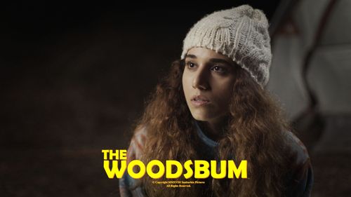 Still from the short, The Woodsbum