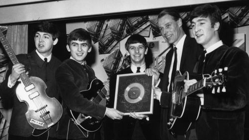 Paul McCartney, John Lennon, George Harrison, George Martin, Ringo Starr, and The Beatles in How the Beatles Changed the