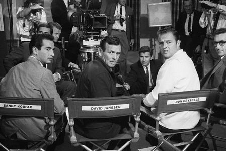 Don Drysdale, David Janssen, and Sandy Koufax in Warning Shot (1967)