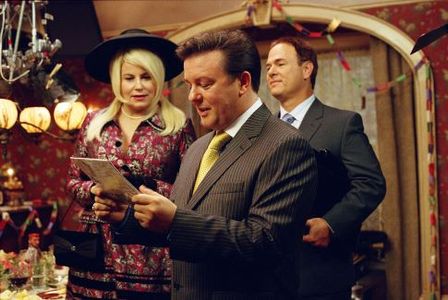 Jennifer Coolidge, Ricky Gervais, and Larry Miller in For Your Consideration (2006)