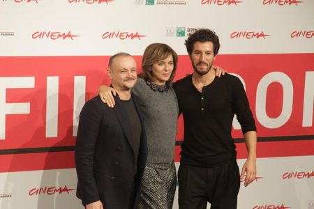 Marco Simon Puccioni with Valeria Golino and Francesco Scianna