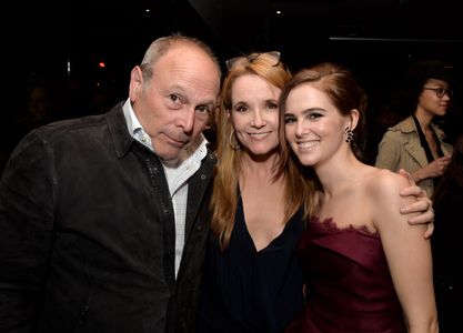 Lea Thompson, Howard Deutch, and Zoey Deutch at an event for Vampire Academy (2014)